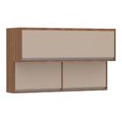 Armario Lari 120cm 3 portas basculante connect Luciane Móveis