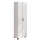 Armário Livreiro 2 Portas 5 Prateleiras Office Branco
