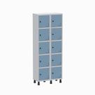 Armário Locker Guarda Volume Aço Light 10 Portas 69x179,5cm Armário Locker Guarda Volume Aço Light 10 Portas 69x179,5cm