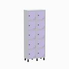 Armário Locker Guarda Volume Aço Light 10 portas 69x179,5cm Armário Locker Guarda Volume Aço Light 10 portas 69x179,5cm
