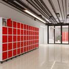 Armário Locker Guarda Volume Aço Light 10 portas 69x179,5cm