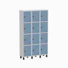 Armário Locker Guarda Volume Aço Light 12 portas 103,5x179,5cm