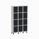 Armário Locker Guarda Volume Aço Light 12 Portas 103,5x179,5cm