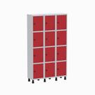 Armário Locker Guarda Volume Aço Light 12 Portas 103,5x179,5cm