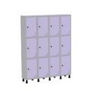 Armário Locker Guarda Volume Aço Light 12 Portas 138x179,5cm