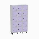 Armário Locker Guarda Volume Aço Light 15 Portas 103,5x179,5cm Armário Locker Guarda Volume Aço Light 15 Portas 103,5x179,5cm