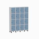 Armário Locker Guarda Volume Aço Light 16 Portas 138x179,5cm