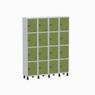 Armário Locker Guarda Volume Aço Light 16 Portas 138x179,5cm