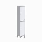 Armário Locker Guarda Volume Aço Light 2 Portas 34,5x179,5cm