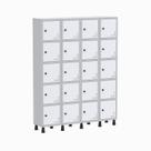 Armário Locker Guarda Volume Aço Light 20 portas 138x179,5cm