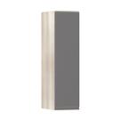 Armário Luciane 20cm 1 Porta Luci Legno Crema C/Cinza Puro Armário Luciane 20cm 1 Porta Luci Legno Crema C/Cinza Puro