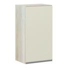 Armário Luciane 40cm 1 Porta Lis Legno Crema C/Kashmir