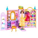 Armário Mágico Disney Princess Bela e a Fera com 25 pçs HXV69 - Mattel