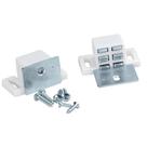 Armário Magnetic Catch Rok Hardware Heavy Duty 7 kg branco/níquel