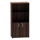 Armario Misto 02 Portas P25 Pandin 1,60 M Walnut