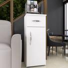 Armário Modulado Multiuso Branco com Gaveta e Prateleiras Compacto, Funcional e Ideal para Qualquer Ambiente Armário Modulado Multiuso Branco com Gaveta e Prateleiras Compacto, Funcional e Ideal para Qualquer Ambiente