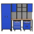 Armário modular para oficina azul - 1205100651 (Azul)