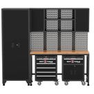 Armário modular para oficina preto - 1205100652 (Preto) Armário modular para oficina preto - 1205100652 (Preto)