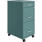 Armário móvel Lorell LYS SOHO Box/File/File Teal 3 Drawer Armário móvel Lorell LYS SOHO Box/File/File Teal 3 Drawer