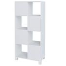 Armário Multiuso 02 Portas com Nichos Wally Branco - Lyam Decor Armário Multiuso 02 Portas com Nichos Wally Branco - Lyam Decor