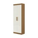 Armário Multiuso 02 Portas MDF Para Casa Atacama Off White Aramóveis Armário Multiuso 02 Portas MDF Para Casa Atacama Off White Aramóveis