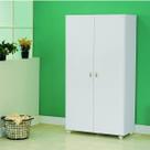 Armário Multiuso 163cm x 86cm 2 Portas 6 Nichos Espaço para Vassoura