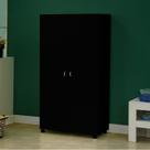 Armário Multiuso 163cm x 86cm 2 Portas 6 Nichos Espaço para Vassoura Armário Multiuso 163cm x 86cm 2 Portas 6 Nichos Espaço para Vassoura