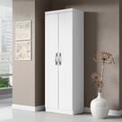Armário Multiuso 170cm Lavanderia 2 Portas Folly A09 - D'rossi Cor Branco