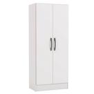 Armario Multiuso 2 Portas 137x57 Cm N409 Kappesberg Branco