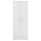 Armário Multiuso 2 Portas 4 Prateleiras 120 cm Ballena Branco Armário Multiuso 2 Portas 4 Prateleiras 120 cm Ballena Branco