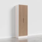 Armário Multiuso 2 Portas 70cm com Rodapé Ipanema CabeCasa MadeiraOriginals Acácia/Branco Armário Multiuso 2 Portas 70cm com Rodapé Ipanema CabeCasa MadeiraOriginals Acácia/Branco