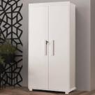 Armário Multiuso 2 Portas Com Chave Ideal Para Quarto 100 Mdf