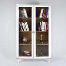 Armário Multiuso 2 Portas de vidro Ditália E-957