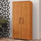 Armário Multiuso 2 Portas MDF Organizador Versátil para Quarto Cozinha ou Escritório