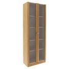 Armario Multiuso 2 Portas Vidro 171X60 cm AM3112 Tecno Mobili Armario Multiuso 2 Portas Vidro 171X60 cm AM3112 Tecno Mobili