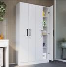 Armário Multiuso 4 Portas e 8 Prateleiras Rivera