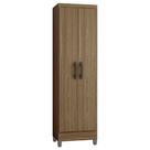 Armário Multiuso 52cm 2 Portas Muniz P11 Castanho - Mpozenato Armário Multiuso 52cm 2 Portas Muniz P11 Castanho - Mpozenato
