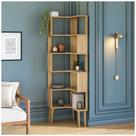 Armário Multiuso 6 Prateleiras MDF Organizador Estante Sala Quarto Escritório Cinamomo Marrom Madeira Gabaldimix Armário Multiuso 6 Prateleiras MDF Organizador Estante Sala Quarto Escritório Cinamomo Marrom Madeira Gabaldimix