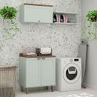 Armário Multiuso Acquaflex 3 Peças Elegance Mint - Genialflex