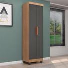 Armário Multiuso Ambiente Lite Nature Cinza - Móveis Leão Armário Multiuso Ambiente Lite Nature Cinza - Móveis Leão