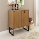 Armário Multiuso Baixo Industrial 2 Portas com Chave ME4154 Armário Multiuso Baixo Industrial 2 Portas com Chave ME4154