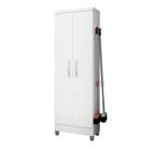 Armário Multiuso Clean 2 Portas Branco - Mercado dos Móveis Armário Multiuso Clean 2 Portas Branco - Mercado dos Móveis