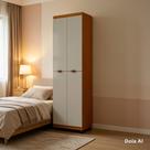Armário Multiuso Clean 4 Portas 6 Nichos Organizador Lavanderia Quarto Cozinha Envio Imediato