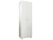 Armário Multiuso com 2 Portas 60x190cm Branco Tecno Mobili
