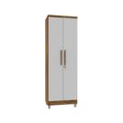 Armário multiuso com chaves Napole Mirarack Canela/Off white