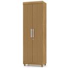 Armário Multiuso Cozinha Lavanderia 2 Portas Aline V02 Nature/Brisa - Mpozenato Armário Multiuso Cozinha Lavanderia 2 Portas Aline V02 Nature/Brisa - Mpozenato