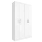 Armário Multiuso Duplo 102cm Organizador Lavanderia