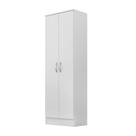 Armario Multiuso Golden 02 Portas Branco Demobile Armario Multiuso Golden 02 Portas Branco Demobile