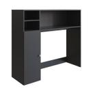 Armário Multiuso Lateral Berlim 1 Porta 3 Nichos B52 Emovell