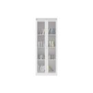Armário Multiuso Lavanderia AM-3111 c/ 2 Portas c/ Vidro Branco - Tecno Mobili Armário Multiuso Lavanderia AM-3111 c/ 2 Portas c/ Vidro Branco - Tecno Mobili